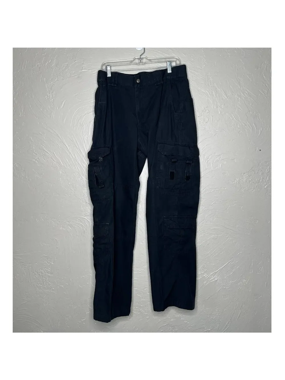 5.11 Tactical Men's 34x34 Black Ripstop Cargo Work Pants - Picture 1 of 4